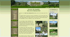 Desktop Screenshot of new-forest-national-park.com